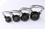 rubber coated kettlebell