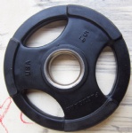 rubber weight plate