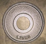 grey hammertone olympic plate