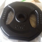 rubber weight plate